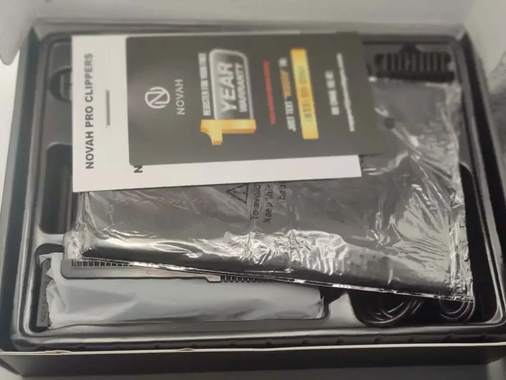 Novah Pro Clippers Professional Barber Clippers and Trimmer Set